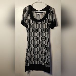 Vintage Dress Barn Dress black and white size M
